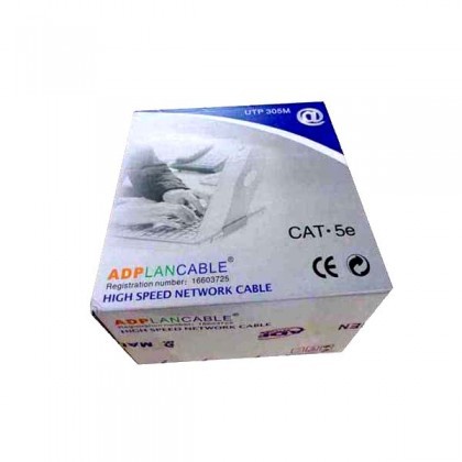 ADP Cat-5e China UTP 305 Meter Aluminum LAN Cable Box